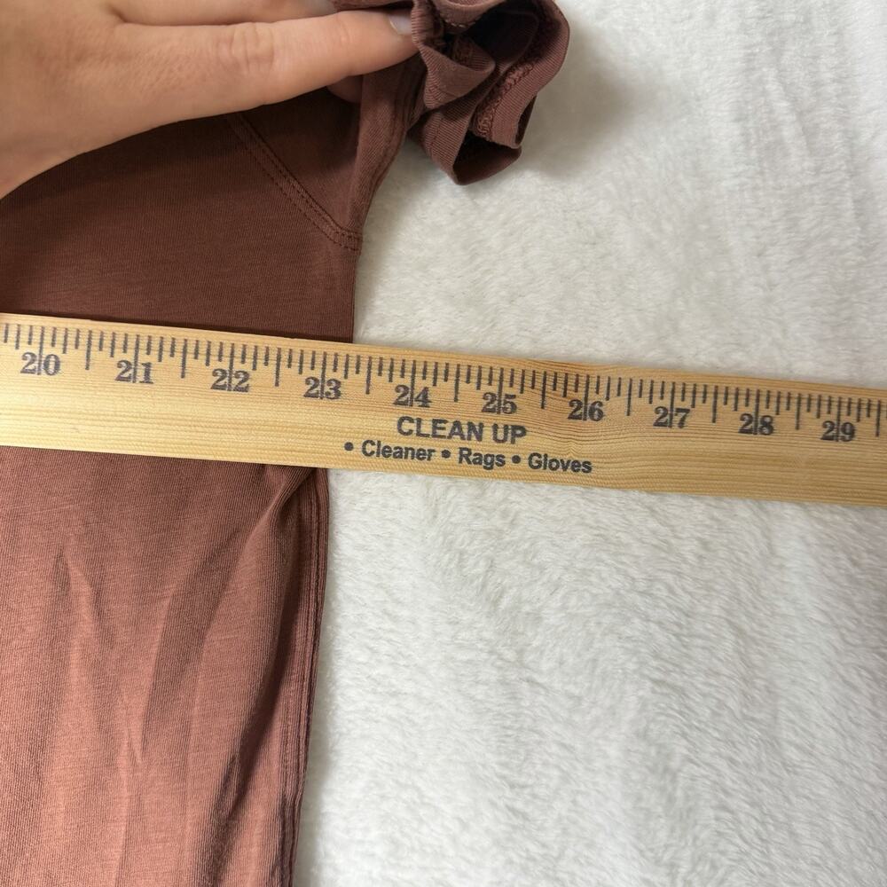 Lululemon All Yours Tee Ancient Copper Relaxed Fit Women’s size 10/12 - Picture 4 of 7